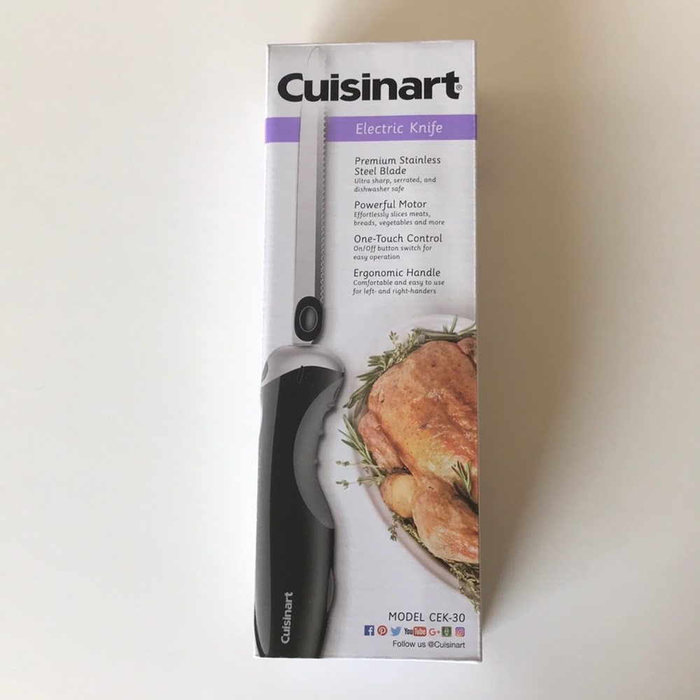 Cuisinart Electric Knife Model CEK-30 NIB!